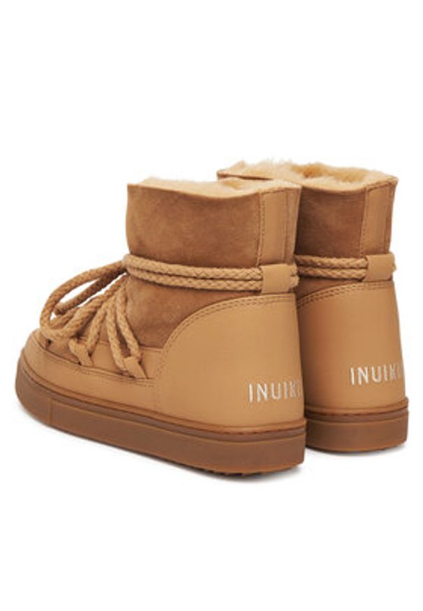 Inuikii Śniegowce Classic 1001.003.0122 Beżowy. Kolor: beżowy. Materiał: zamsz, skóra