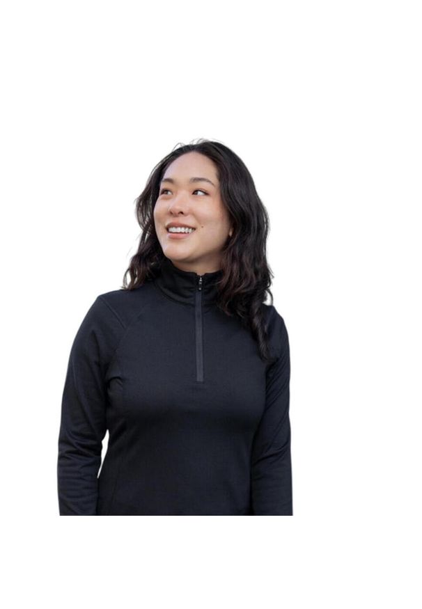 STORMTECH - Damski Sweter Treeline Performance Quarter Zip Pullover. Kolor: zielony, wielokolorowy, czarny, brązowy