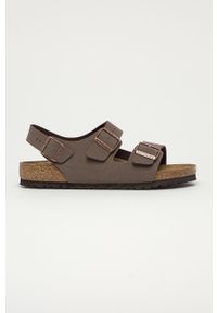 Birkenstock - Sandały Milano. Zapięcie: klamry. Materiał: materiał, syntetyk, skóra ekologiczna, nubuk, zamsz. Wzór: gładki #1