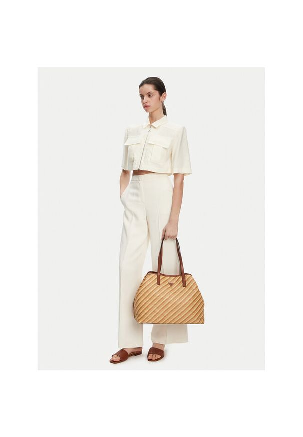 Torebka Guess. Kolor: brązowy