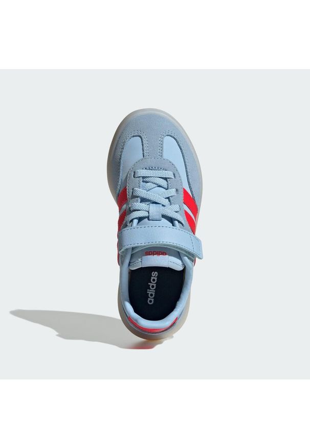 Adidas - Buty dla dzieci Barreda Decode. Zapięcie: pasek. Kolor: biały, czerwony, wielokolorowy, niebieski