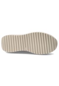 Sneakersy damskie Filippo, cholewka skóra naturalna licowa metaliczna sznurowane niska cholewka masywna podeszwa platforma casua, złote, DP6795/26. Okazja: na co dzień. Wysokość cholewki: przed kostkę. Zapięcie: sznurówki. Kolor: złoty. Materiał: skóra. Szerokość cholewki: normalna. Obcas: na platformie #8