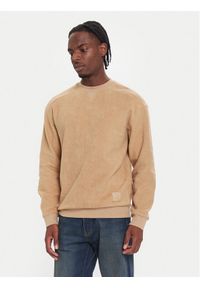 United Colors of Benetton - United Colors Of Benetton Bluza 3NMEU109T Beżowy Regular Fit. Kolor: beżowy. Materiał: bawełna #1