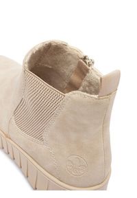 Rieker Botki CEO-Y6151-63 Beżowy. Kolor: beżowy. Materiał: materiał, syntetyk #5