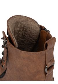 Mustang Trzewiki 1397-501 Brązowy. Kolor: brązowy. Materiał: materiał #5