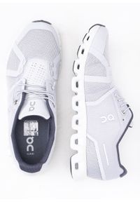 On Running - Sneakersy męskie szare ON RUNNING CLOUD 5. Okazja: do pracy, na spacer, na co dzień. Kolor: szary. Sport: bieganie