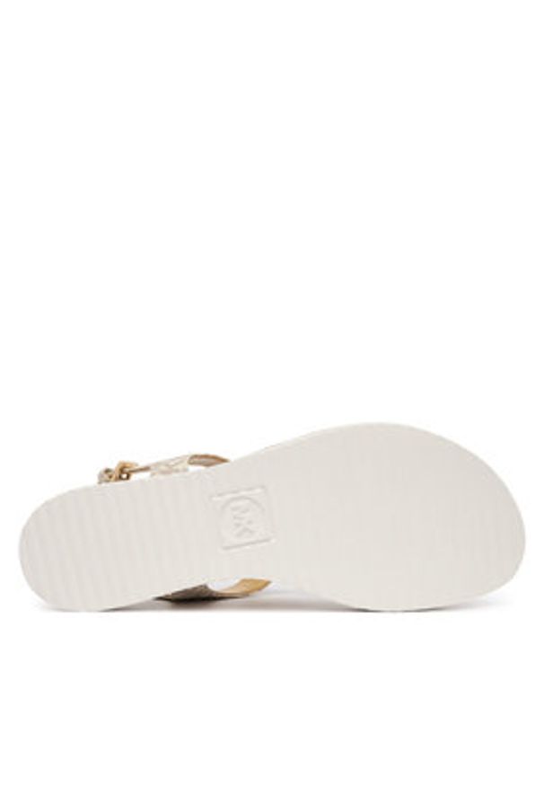 MICHAEL Michael Kors Sandały Val Thong 40R6VAFS1B Biały. Kolor: biały. Materiał: skóra