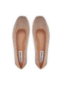 Steve Madden Baleriny Auden SM11003566 Beżowy. Kolor: beżowy. Materiał: materiał