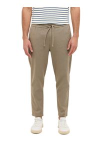 Męskie Spodnie Materiałowe Mustang Style Milano Jogger Boa 1016330 6292. Materiał: materiał