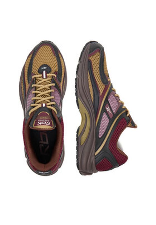 Reebok Sneakersy CEOSS-PREMIER TRINITY 100230888 Bordowy. Kolor: czerwony. Materiał: materiał