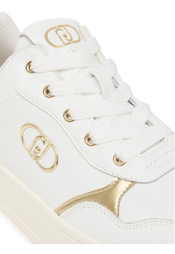 Liu Jo Sneakersy Me 03 BF5021 PX331 Biały. Kolor: biały. Materiał: skóra