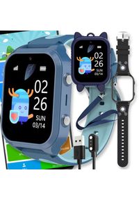 Diaway - SMARTWATCH DLA DZIECI ZEGAREK DZIECIĘCY GPS 4G LOKALIZATOR NA KARTĘ SIM GRY LT56. Rodzaj zegarka: smartwatch