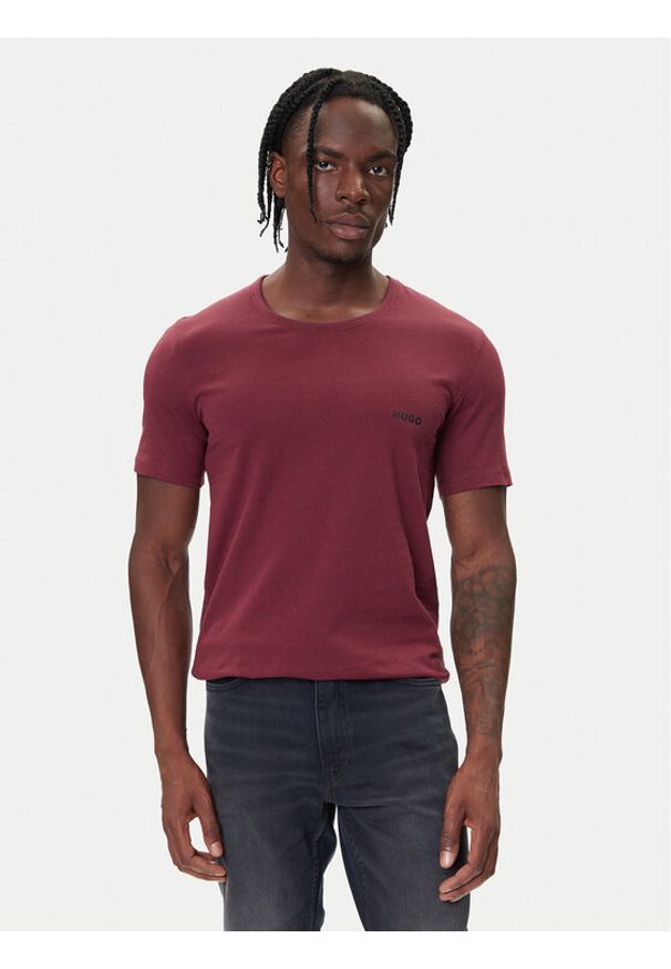 Hugo - HUGO Komplet 3 t-shirtów 50532811 Kolorowy Regular Fit. Materiał: bawełna. Wzór: kolorowy