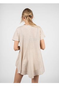 La Haine Inside Us T-shirt "Gretta" | P2333 4V | GRETTA | Kobieta | Beżowy. Kolor: beżowy. Materiał: bawełna, elastan. Długość: długie #2