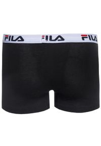 Fila Męskie bokserki czarne 2XL - Komfort i jakość. Kolor: czarny. Materiał: elastan, bawełna. Sport: fitness