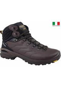Buty trekkingowe męskie Grisport Grigio Dakar Trekking 2.0. Wysokość cholewki: za kostkę. Zapięcie: sznurówki. Kolor: brązowy. Materiał: skóra, tkanina, guma. Szerokość cholewki: normalna. Sport: turystyka piesza