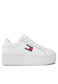 Tommy Jeans Sneakersy Tjw Flatform Ess EN0EN02518 Biały. Kolor: biały #1