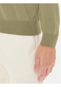 BOSS Sweter Botto-L 50476364 Zielony Regular Fit. Kolor: zielony. Materiał: wełna