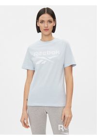 Reebok T-Shirt IM4089 Błękitny. Kolor: niebieski. Materiał: bawełna