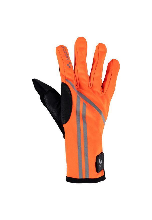 Vaude - Rękawice VAUDE Posta. Kolor: pomarańczowy. Materiał: softshell, materiał. Sport: kolarstwo