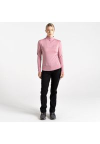 DARE 2B - Bluza turystyczna damska Mountain Series Overhead. Kolor: fioletowy. Materiał: polar, tkanina, elastan, prążkowany, poliester