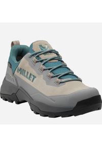 Buty turystyczne damskie Millet Ubic Low GoreTex wodoodporne. Kolor: beżowy. Materiał: tkanina. Szerokość cholewki: normalna