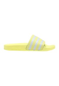 Klapki basenowe męskie Adidas Adilette. Kolor: żółty