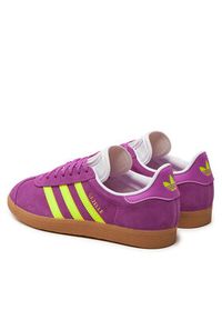 Adidas - adidas Sneakersy Gazelle JI1373 Fioletowy. Kolor: fioletowy. Materiał: zamsz, skóra. Model: Adidas Gazelle