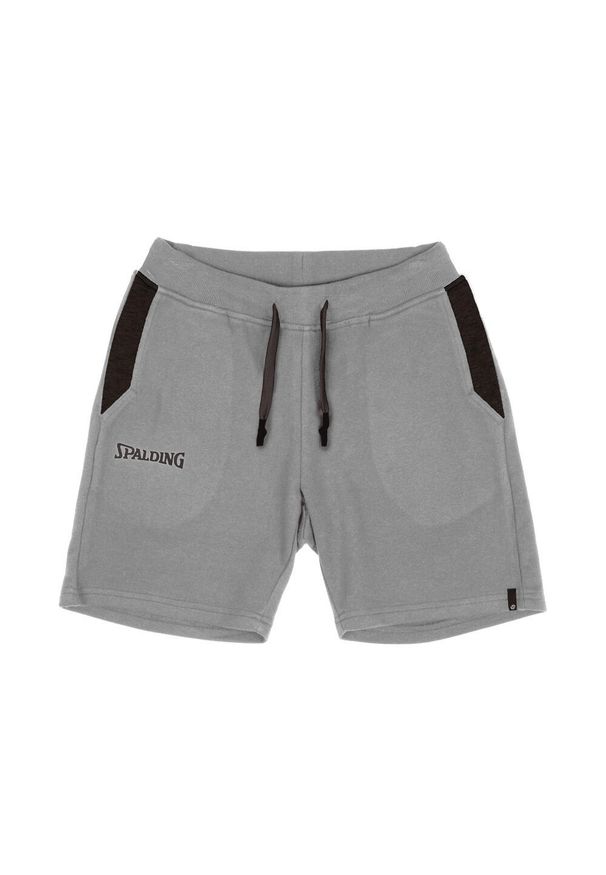SPALDING - Szorty damskie Spalding Flow. Kolor: szary. Sport: koszykówka