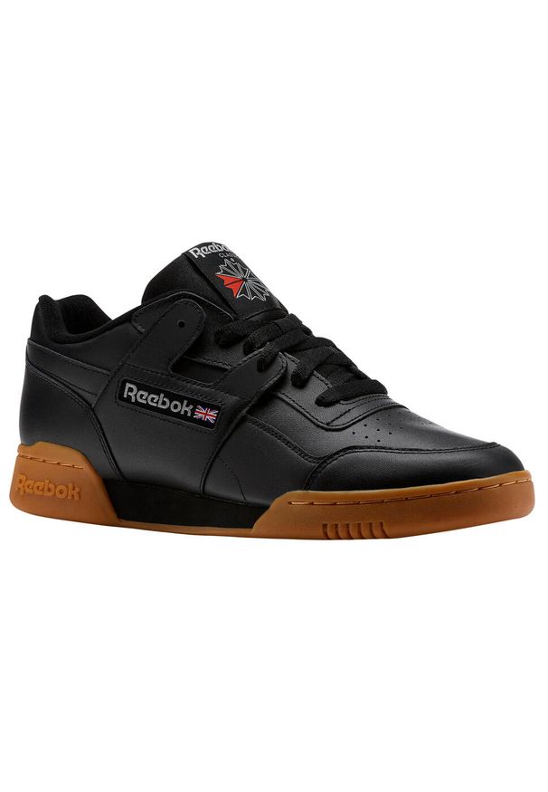 Buty do chodzenia męskie Reebok Workout Plus. Kolor: wielokolorowy, czarny, szary. Materiał: materiał, syntetyk. Model: Reebok Workout. Sport: turystyka piesza