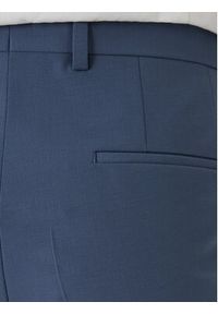 Hugo - HUGO Garnitur Henry/Getlin232X 50547345 Niebieski Slim Fit. Kolor: niebieski. Materiał: wełna #6