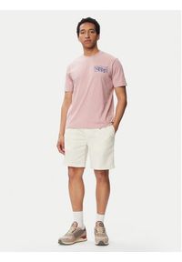 Napapijri T-Shirt S-Elior NP0A4HZY Różowy jasny Relaxed Fit. Kolor: różowy. Materiał: bawełna #2