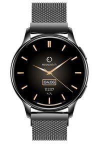 Maxcom Ecowatch 3 czarny. Rodzaj zegarka: smartwatch. Kolor: czarny. Materiał: mesh. Styl: sportowy, casual, klasyczny, elegancki #4