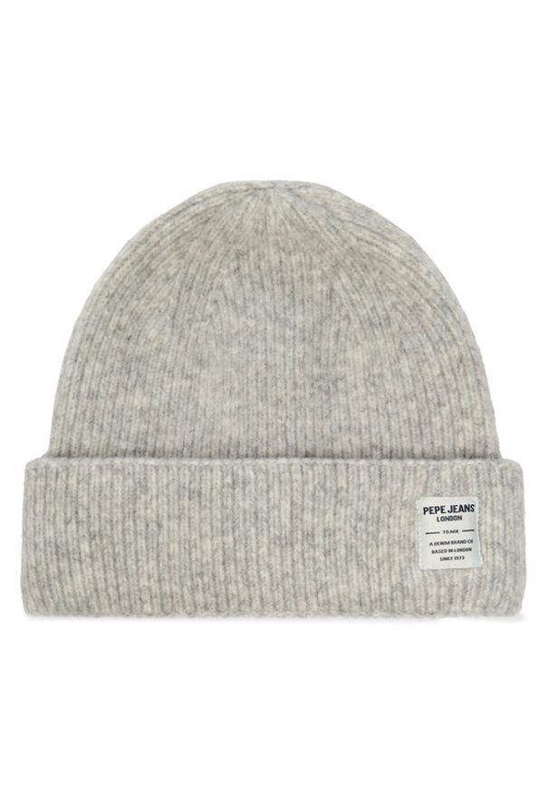 Pepe Jeans Czapka PM040551 Szary. Kolor: szary. Materiał: akryl