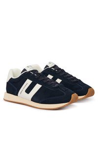 Armani Exchange Sneakersy XM002689 AF17447 UZ048 Granatowy. Kolor: niebieski. Materiał: zamsz, skóra #5