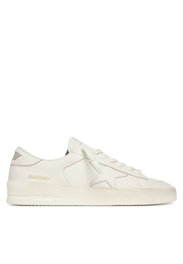 GOLDEN GOOSE Sneakersy Stardan GMF00128.F000566.10100 Biały. Kolor: biały. Materiał: skóra