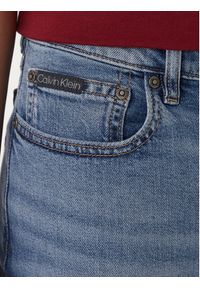Calvin Klein Jeansy LV04RF950G Niebieski Slim Taper Fit. Kolor: niebieski #5