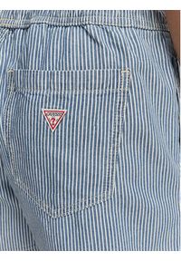 Guess Jeans Szorty jeansowe W6GD53 D7881 Niebieski Regular Fit. Kolor: niebieski. Materiał: jeans, bawełna #4