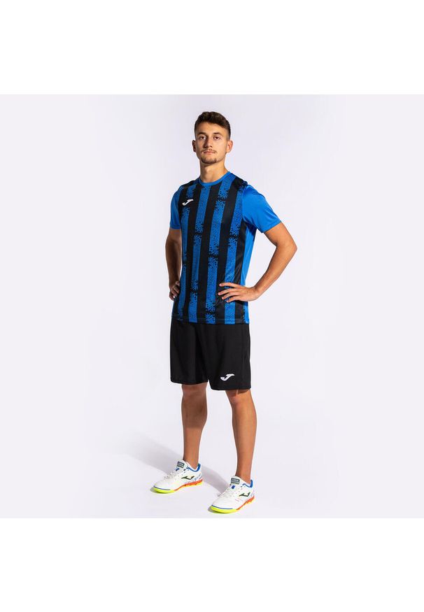 Jersey Joma Inter III. Kolor: czarny, niebieski, wielokolorowy. Materiał: poliester. Sport: piłka nożna, fitness