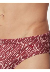 Emporio Armani Kąpielówki EM000575 AF20437 F5034 Czerwony ciemny. Kolor: czerwony. Materiał: syntetyk #5