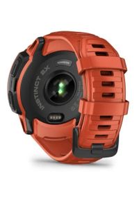 GARMIN - Zegarek sportowy Garmin Instinct 2X Solar (ognistoczerwony / ognistoczerwonyy pasek). Rodzaj zegarka: smartwatch. Styl: sportowy #6