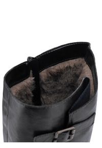 Remonte Kozaki R6590-01 Czarny. Kolor: czarny. Materiał: materiał #7