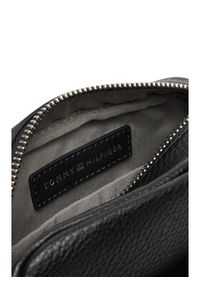 TOMMY HILFIGER - Tommy Hilfiger Saszetka Th Central Mini Reporter AM0AM13486 Czarny. Kolor: czarny. Materiał: skóra #5