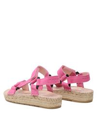 Manebi Espadryle Suede Hiking Sandals R 3.6 JH Różowy. Kolor: różowy. Materiał: zamsz, skóra
