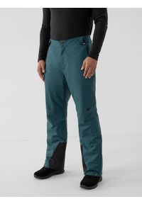 4f - Spodnie narciarskie membrana Dermizax® 20 000 męskie. Kolor: morski, turkusowy. Technologia: Dermizax. Sezon: zima. Sport: narciarstwo #2
