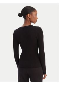Guess Sweter W6RR58 Z2YK2 Czarny Regular Fit. Kolor: czarny. Materiał: wiskoza #4