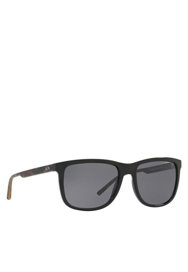 Armani Exchange Okulary przeciwsłoneczne 0AX4070S 815881 Czarny. Kolor: czarny