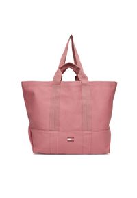 Tommy Jeans Torebka Tjw Tote Edition Canvas AW0AW17542 Różowy. Kolor: różowy