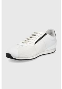 Hugo - HUGO sneakersy Cyden kolor biały. Nosek buta: okrągły. Zapięcie: sznurówki. Kolor: biały. Materiał: guma