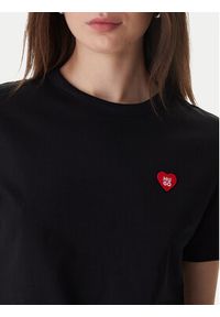 Hugo - HUGO T-Shirt Damacia 50562145 Czarny Regular Fit. Kolor: czarny. Materiał: bawełna #4
